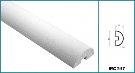 Brâu pentru exterior, MC 147, 5cm x 2.5cm x 200cm [4]