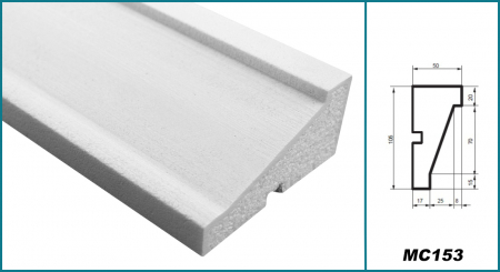 Brâu pentru exterior, MC 153, 10.5cm x 5 cm x 200cm [4]