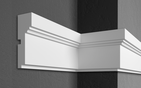 Brâuri pentru exterior (fațade) - Brâu pentru exterior, MC 155, 12cm x 4cm x 200cm