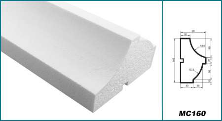 Brâu pentru exterior, MC 160, 14 cm x 8 cm x 200cm [4]