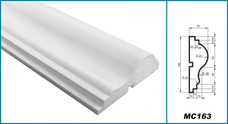 Brâu pentru exterior, MC 163, 15cm x 5 cm x 200cm [4]