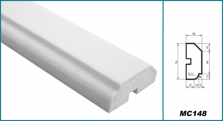 Brâu pentru exterior, MC148, 7cm x 3cm x 200cm [4]