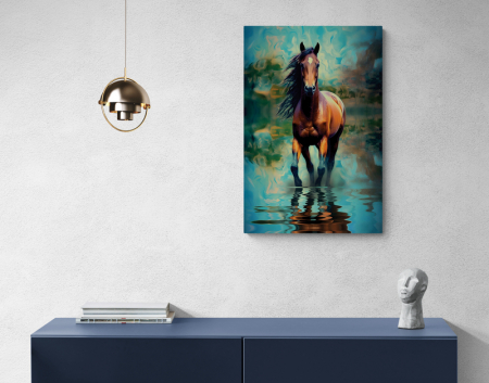 Cal în apă, libertate pură [1]