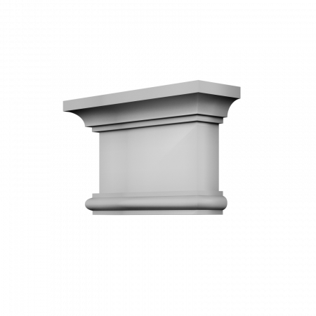 Capitel/baza pentru pilastru, PC 110, 22cmx 36cm x 10.2cm [3]