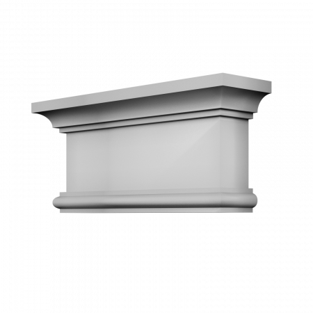 Capitel/baza pentru pilastru, PC 112, 51cmx 22cm x 12.2cm [3]