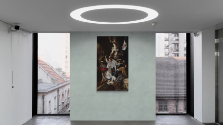 Caravaggio - Chemarea Sfântului Matei [2]