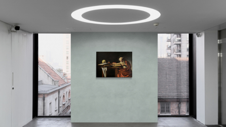 Caravaggio - Sfântul Ieronim scriind [2]