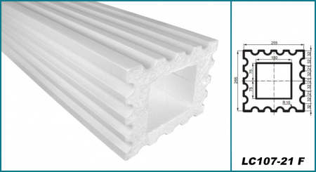 Coloana pentru exterior, LC 107-21F, 25.5cm x 25.5cm [2]