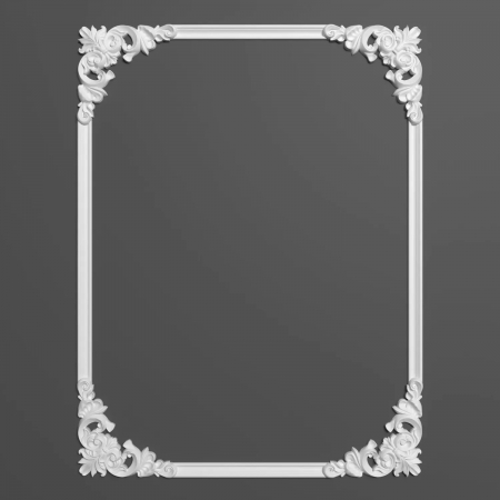 Coltar pentru brau decorativ, din HDP, HCR 522-2, 25cmx25cm [2]