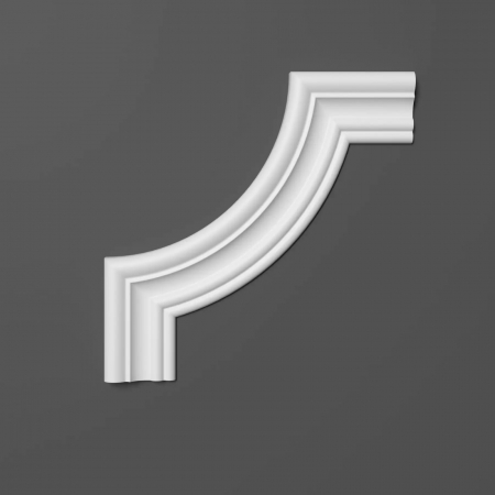 Lichidare stoc - Coltar pentru brau decorativ, din HDP, HCR 524-1, 22.5cmx22.5cm