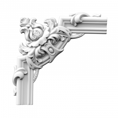 Brauri si coltare din poliuretan - Coltar pentru brau, Grand Decor CR 807A, 30cmx30cm