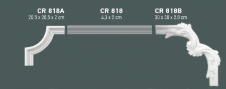 Coltar pentru brau, Grand Decor CR 818B, 30cmx30cm [1]