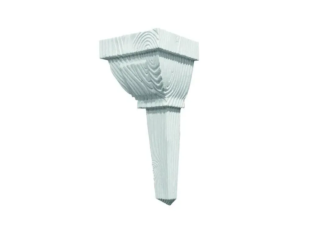 Console si elemente conectare - Consolă decorativă E 046 14cmх13cm - culoare alba