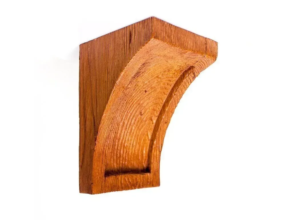 Grinzi decorative din poliuretan - Consolă decorativă ED 026 12cmх12cm - culoare stejar deschis