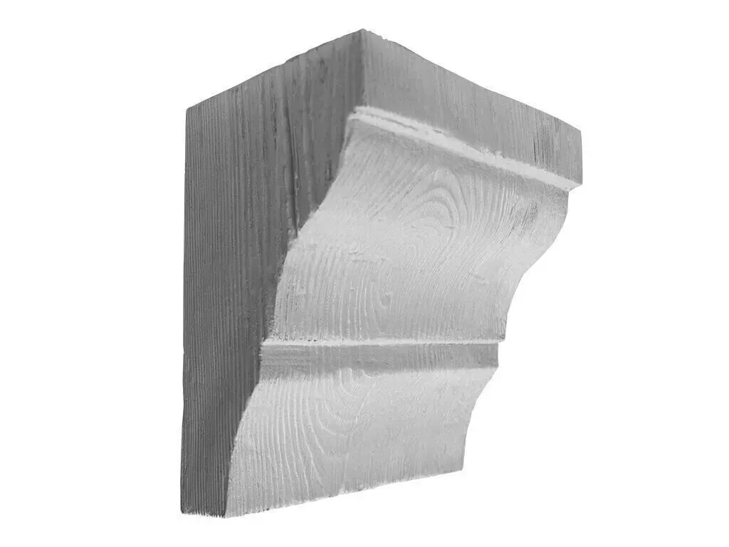 Grinzi decorative din poliuretan - Consolă decorativă ED 035 19cmх13cm - culoare alba