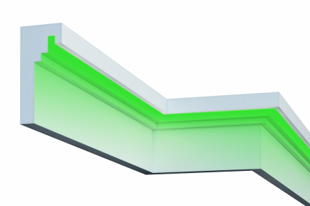 Cornișă de exterior, KC 306 LED, 11cm x 24cm x 200cm [3]