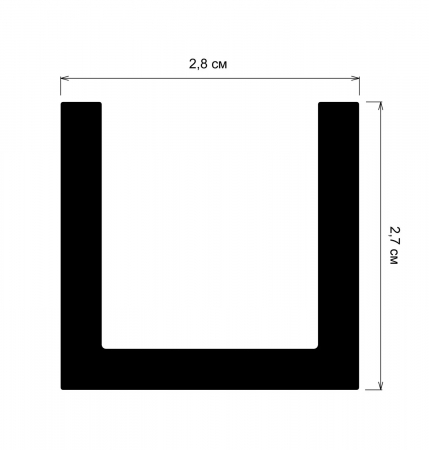 Cornisa decorativa din HDP, KH 901 2.7cmx2.8cmx200cm [7]