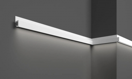 Cornisa decorativa din HDP, KH 902, 4cmx2.2cmx200cm [3]