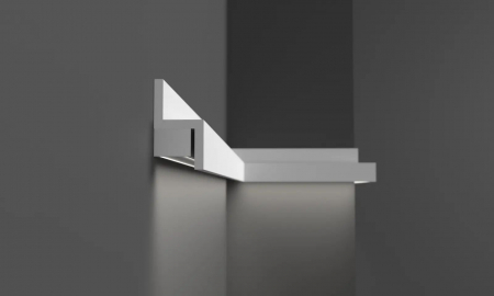 Cornisa decorativa din HDP, KH 902, 4cmx2.2cmx200cm [4]