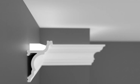 Cornisa decorativa din HDP, KH 916 6.2cmx3.7cmx200cm [1]