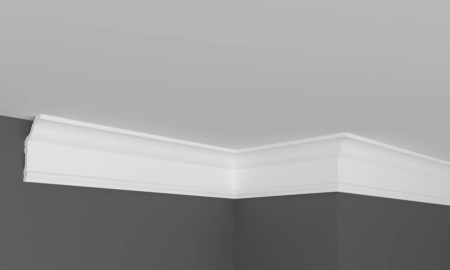 Pentru decorari si amenajari interioare - Cornisa decorativa din HDP, KH 917, 5.7cmx2.9cmx200cm