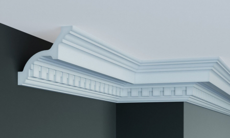 Cornișe din poliuretan - Cornisa din poliuretan,Grand Decor, C 725, 11cmx11.5cmx200cm