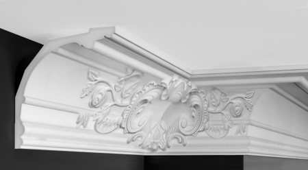 Profile decorative - Cornisa din poliuretan,Grand Decor, C 756, 17.5cmx17.5cmx200cm