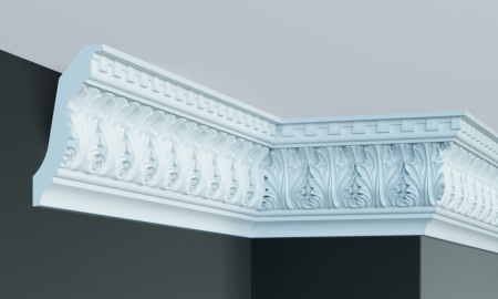 Cornișe din poliuretan - Cornisa din poliuretan,Grand Decor, C 775, 14.2cmx6.9cmx200cm