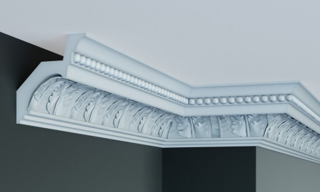 Cornisa din poliuretan,Grand Decor, C 914, 12cmx10.7cmx200cm [0]