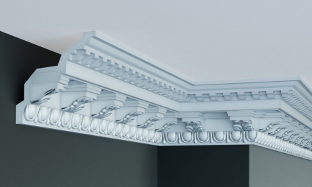 Cornișe din poliuretan - Cornisa din poliuretan,Grand Decor, C 918, 16cmx17cmx200cm