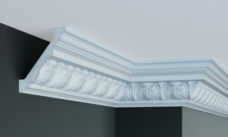 Cornișe din poliuretan - Cornisa din poliuretan,Grand Decor, C758, 12cmx11cmx200cm