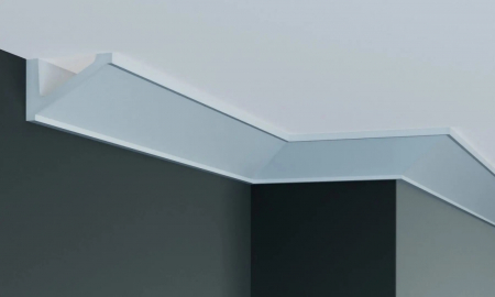 Cornisa din poliuretan,Grand Decor, P 881, 8.5cmx5.5cmx200cm [2]