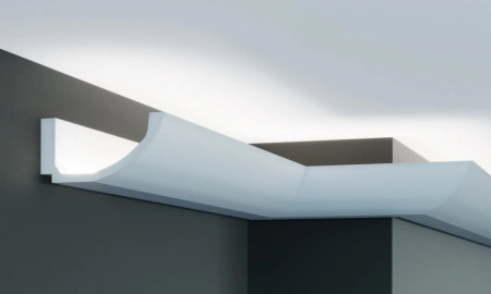 Cornisa din poliuretan,Grand Decor, P 883, 12.5cmx6cmx200cm [1]