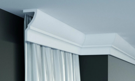 Cornise masca galerie perdea - Cornisa din poliuretan,Grand Decor, P 889, 10cmx 5cmx200cm