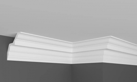 Scafe luminoase- profile pentru banda led, de interior - Cornisa din poliuretan,Grand Decor, P 937, 12.2cmx12.7cmx200cm