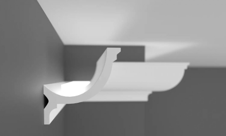 Cornisa din poliuretan,Grand Decor, P 957, 10cmx 10cmx200cm [1]