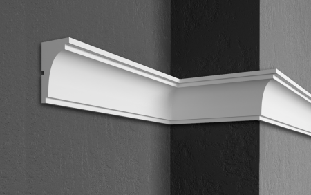 Cornișe pentru exterior (fațade) - Cornișă pentru exterior, KC 101, 17cm x 10cm x 200cm