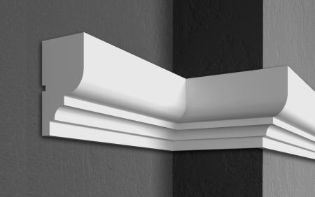 Cornișe pentru exterior (fațade) - Cornișă pentru exterior, KC 104, 18cm x 10cm x 200cm