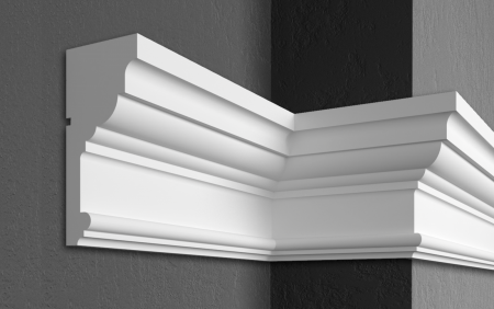 Cornișe pentru exterior (fațade) - Cornișă pentru exterior, KC 108, 28.5cm x13cm x 200cm