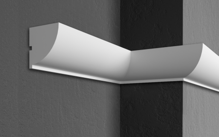 Cornișe pentru exterior (fațade) - Cornișă pentru exterior, KC 109, 11cm x 10cm x 200cm