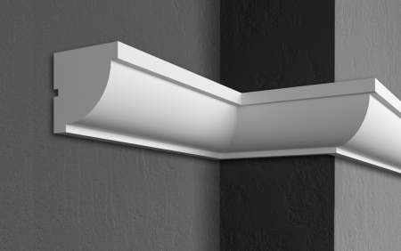 Cornișe pentru exterior (fațade) - Cornișă pentru exterior, KC 110, 12cm x 12cm x 200cm