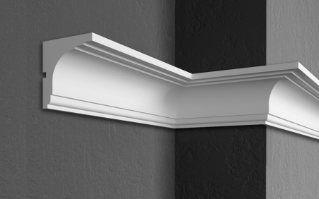 Cornișe pentru exterior (fațade) - Cornișă pentru exterior, KC 111, 13cm x 12cm x 200cm