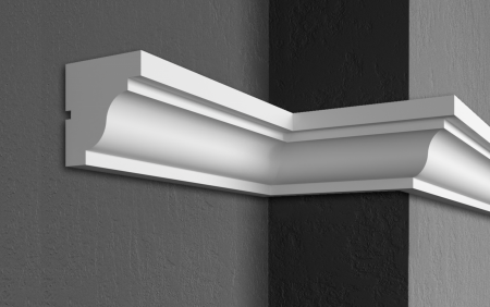 Cornișe pentru exterior (fațade) - Cornișă pentru exterior, KC 113, 13cm x 12cm x 200cm