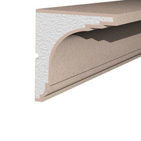 Cornișă pentru exterior, KC 120, 20cm x18.5cm x 200cm [3]