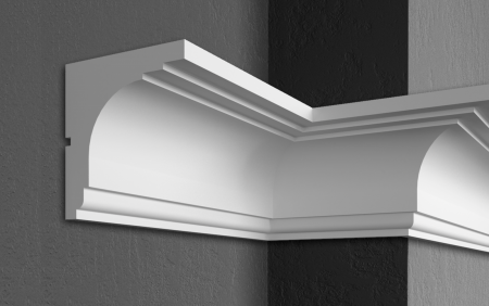 Cornișe pentru exterior (fațade) - Cornișă pentru exterior, KC 120, 20cm x18.5cm x 200cm