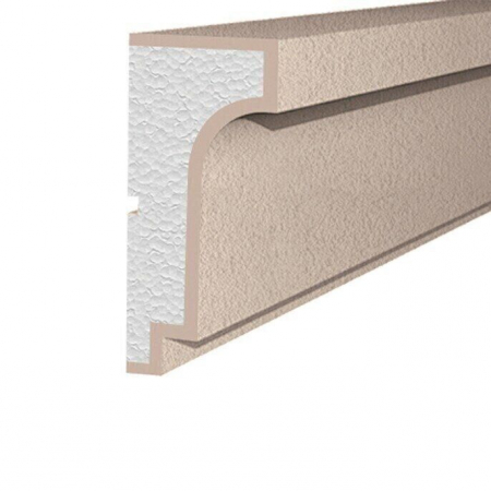 Cornișă pentru exterior, KC 129, 25cm x 12cm x 200cm [3]