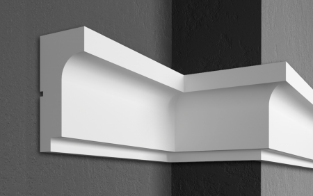 Cornișe pentru exterior (fațade) - Cornișă pentru exterior, KC 129, 25cm x 12cm x 200cm