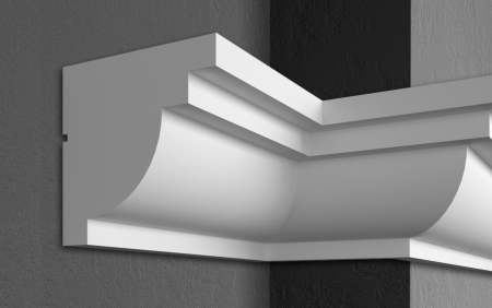 Cornișe pentru exterior (fațade) - Cornișă pentru exterior, KC 130, 25cm x 25cm x 200cm