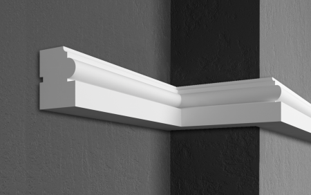 Cornișe pentru exterior (fațade) - Cornișă pentru exterior, KC 135, 12cm x 9.2cm x 200cm