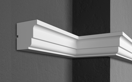 Cornișe pentru exterior (fațade) - Cornișă pentru exterior, KC 139, 13cm x 12.2cm x 200cm